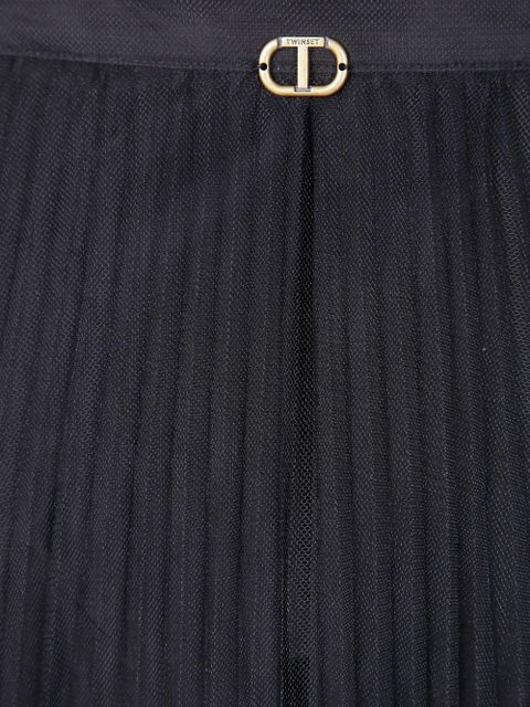 TWINSET pleated maxi skirt - Black