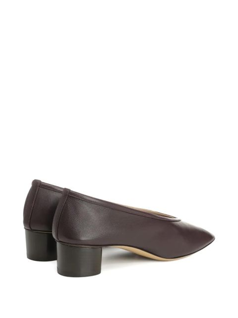 Le Monde Beryl block-heel pumps - Brown