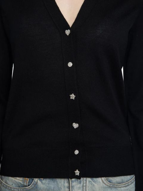 Zadig&Voltaire Jemma wool cardigan - Black