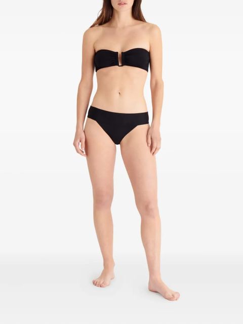 ERES Show bandeau bikini top - Black