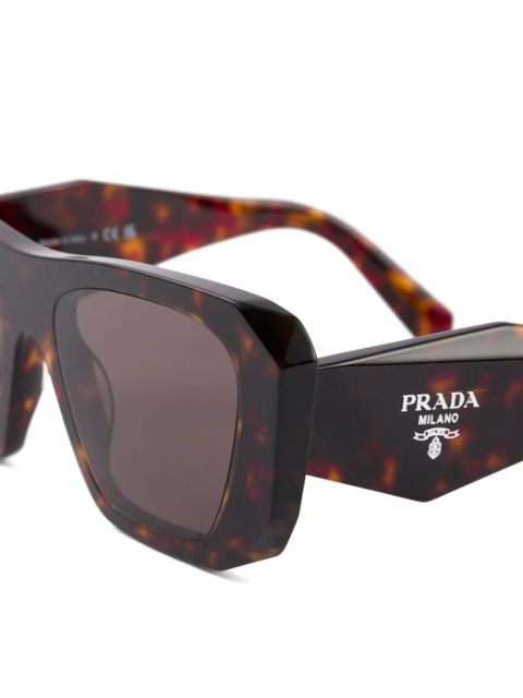 Prada Eyewear Symbole sunglasses - Brown