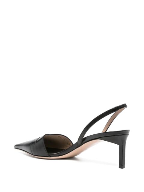 TOM FORD 70mm leather pumps - Black