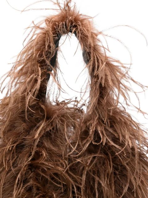 Yves Salomon brown shoulder bag