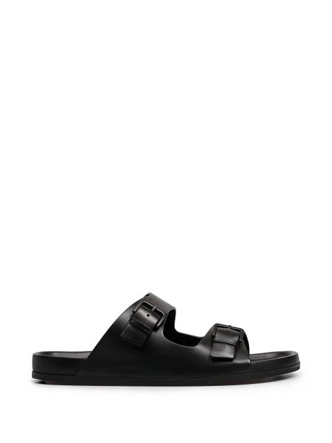AMI Paris buckle-strap sandals - Black - zdjęcie produktu nr 1