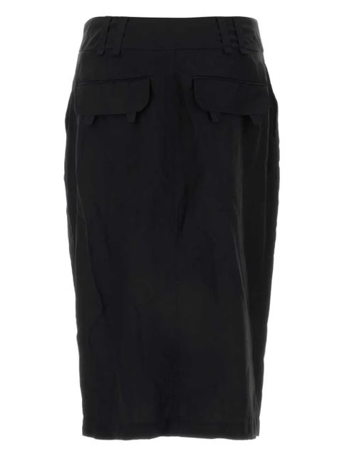 Saint Laurent crepe skirt - Black - zdjęcie produktu nr 2