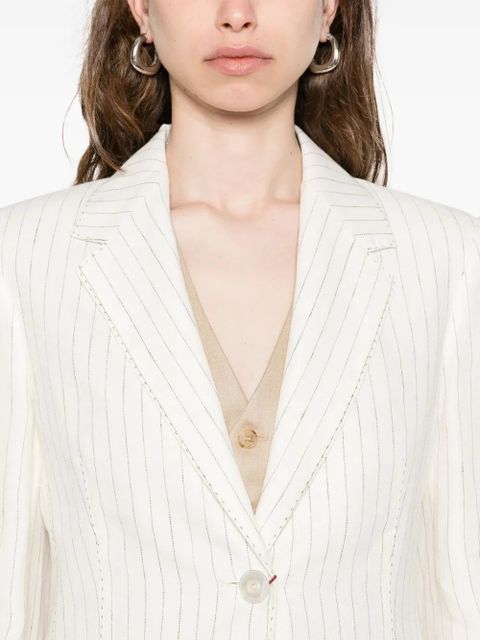 Max Mara striped suit - Neutrals