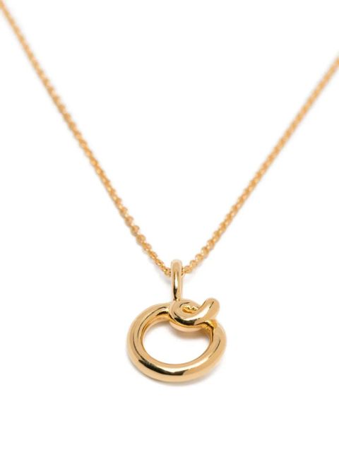Missoma Curly Molten mini necklace - Gold