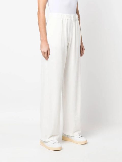 TWINSET wide-leg knitted trousers - White
