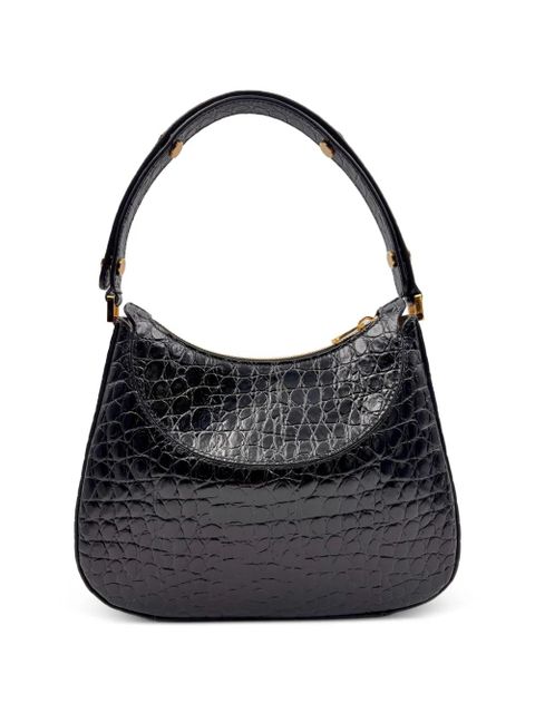 Marni small Milano crocodile-effect tote bag - Black - zdjęcie produktu nr 2