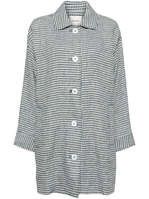 Reformation Irene linen jacket - Green - zdjęcie produktu nr 1