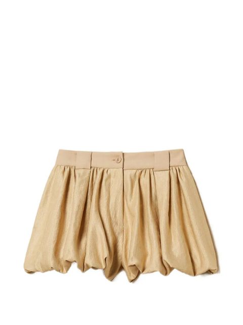 TWINSET woven short trousers - Gold - zdjęcie produktu nr 1