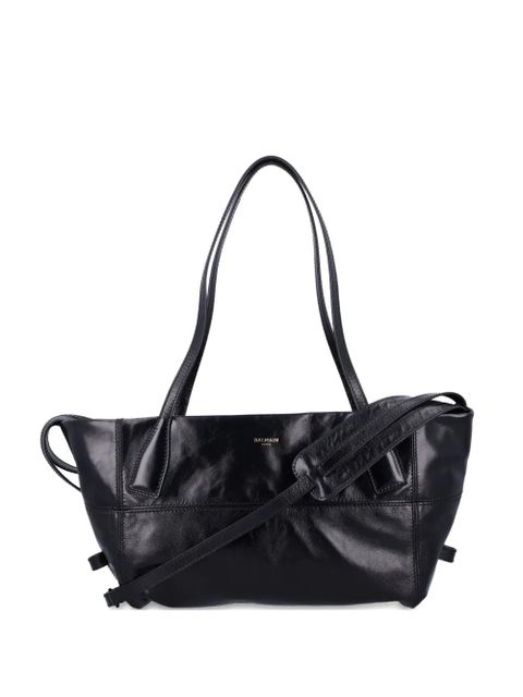 Balmain panelled shoulder bag - Black - zdjęcie produktu nr 1