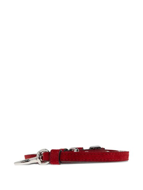 Moschino buckle-strap tote bag - Red