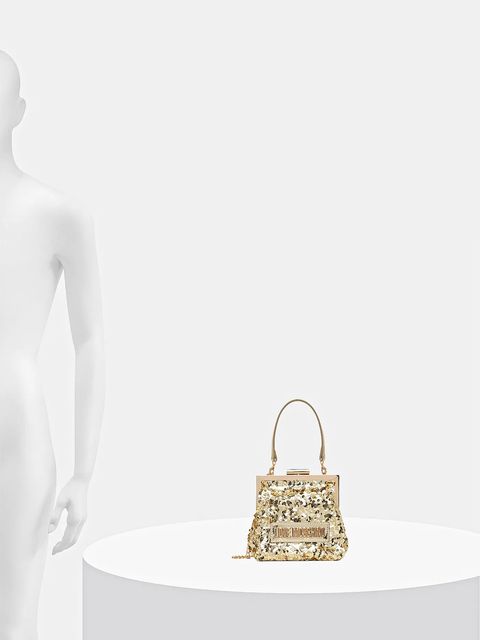 Love Moschino torebka kolor złoty JC4146PP0NKK190B