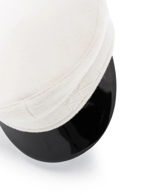 Ruslan Baginskiy baker boy cap - White