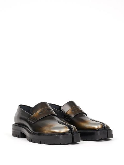 Maison Margiela Tabi leather loafers - Brown - zdjęcie produktu nr 2
