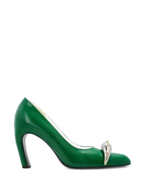 Tory Burch Pierced pumps - Green - zdjęcie produktu nr 1