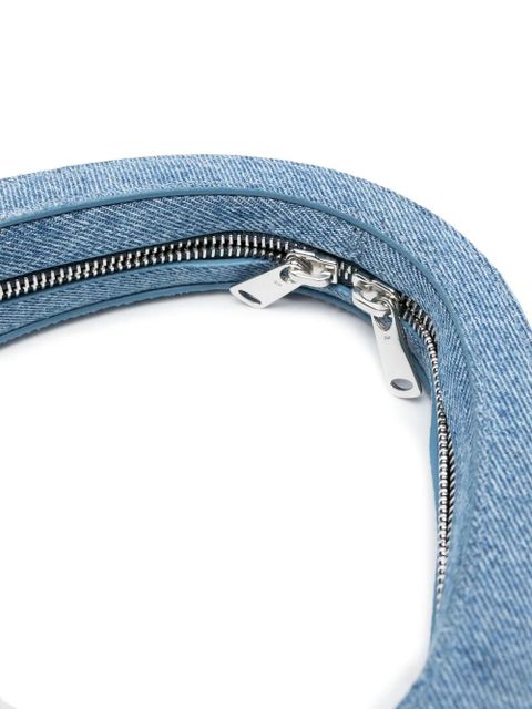 Coperni Swipe denim tote bag - Blue