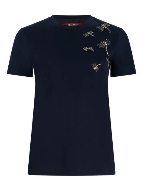 Max Mara Pontile embellished T-shirt - Blue - zdjęcie produktu nr 1