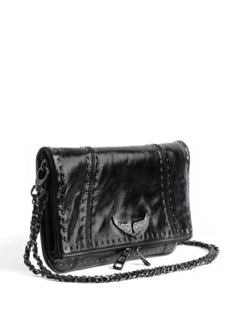 Zadig&Voltaire Rock Vintage studs wings clutch bag - Black - zdjęcie produktu nr 2