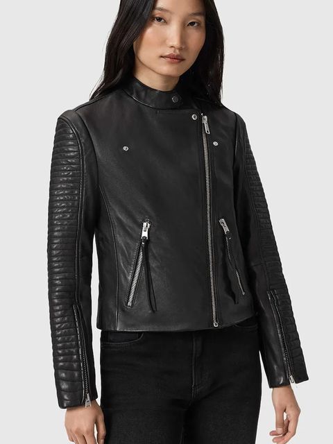 AllSaints ramoneska skórzana RAUL