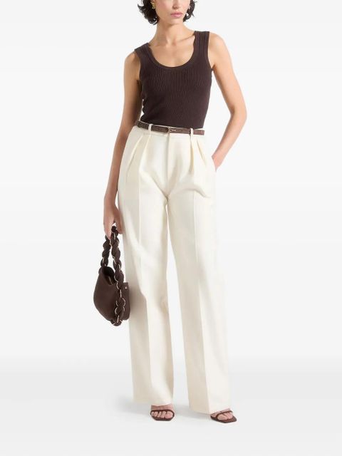 Manière De Voir Julie twin-pleated tailored trousers - Neutrals - zdjęcie produktu nr 2