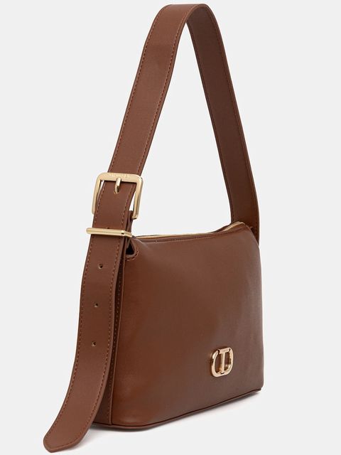 Twinset torebka kolor brązowy 252TB7023 - zdjęcie produktu nr 2