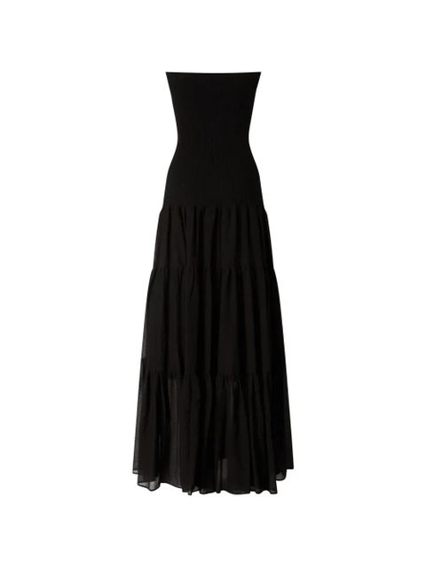 PINKO strapless maxi dress - Black - zdjęcie produktu nr 2