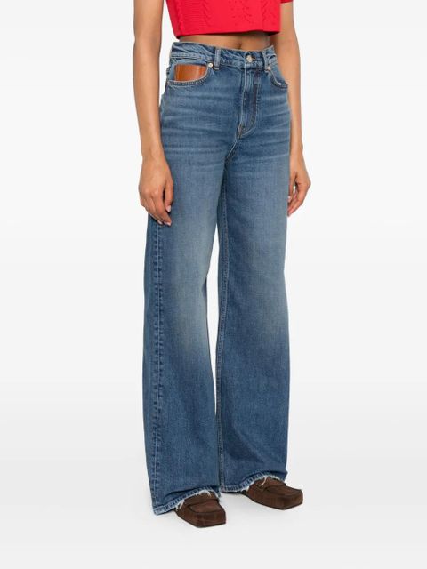 Maje straight-leg jeans - Blue