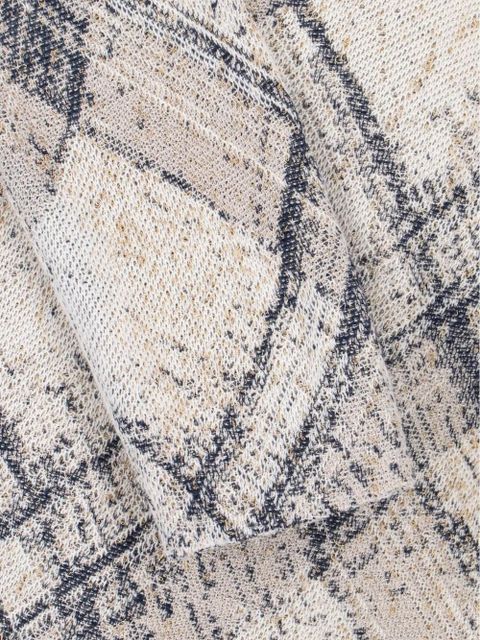 Vivienne Westwood Broken tartan cardigan - Neutrals