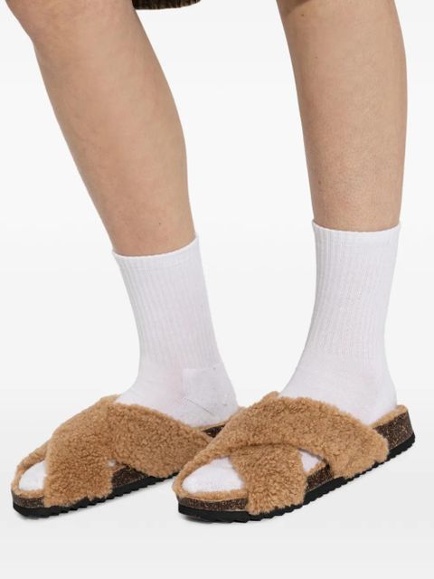 Diesel D-Woodstock crossover strap sandals - Neutrals