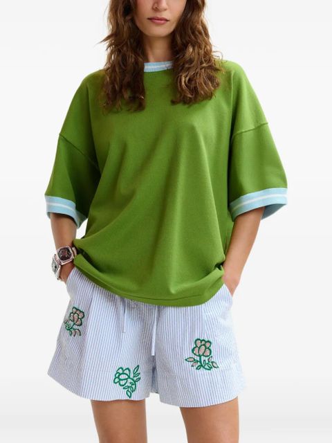 Essentiel Antwerp Jismart zip-fastening top - Green