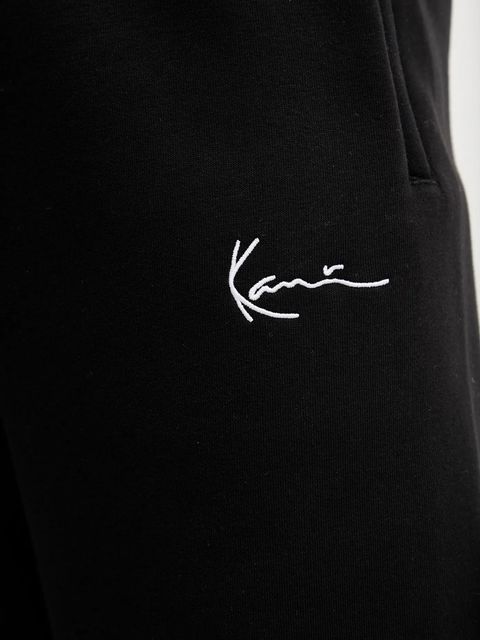 Karl Kani spodnie dresowe damskie kolor czarny gładkie 61030058