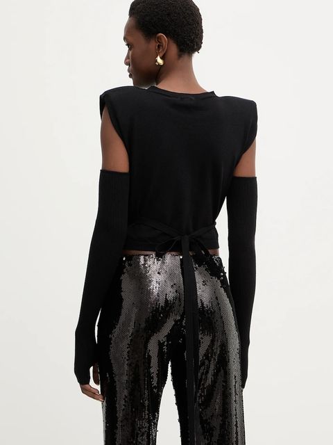 Haveone kamizelka damski kolor czarny lekki MFP-P160