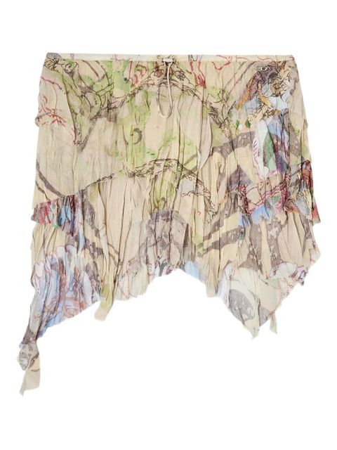 Diesel O-Silla mini skirt - Neutrals - zdjęcie produktu nr 1