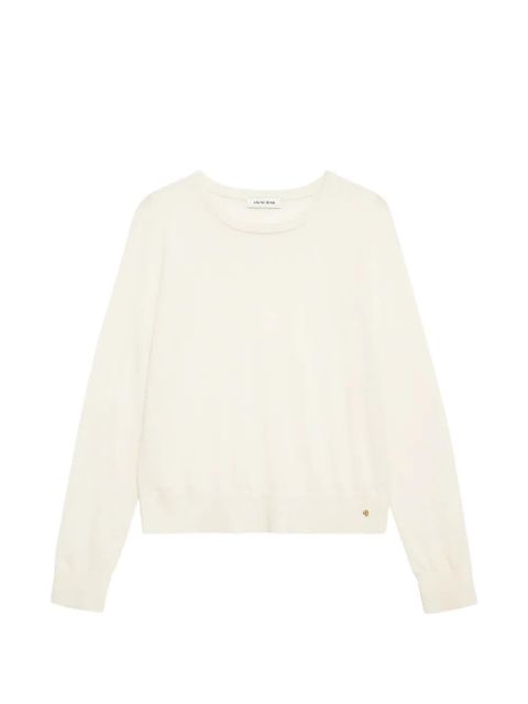 ANINE BING crop knitwear - White - zdjęcie produktu nr 2