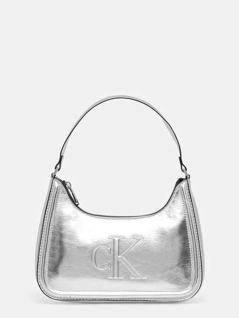 Calvin Klein torebka kolor srebrny LV04F3332G - zdjęcie produktu nr 1