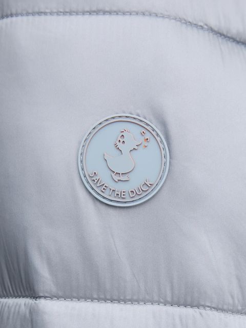 Save The Duck kurtka LYSA kolor szary zimowa D40279W.IRIS21