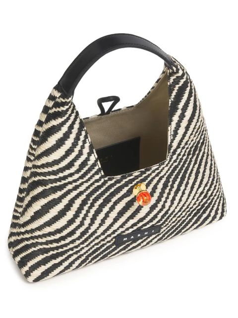 Marni animal-pattern bag - Black
