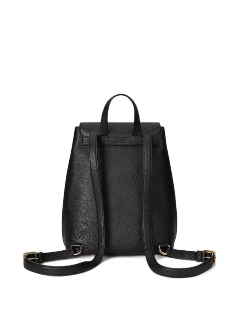 Lauren Ralph Lauren medium Cameryn logo-embossed backpack - Black - zdjęcie produktu nr 2