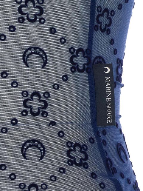 Marine Serre moonogram logo top - Blue