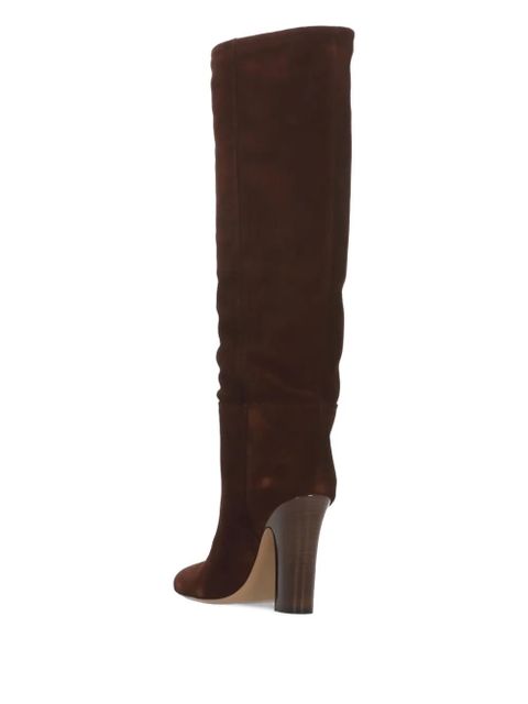 Paris Texas 100mm Lavinia knee-high leather boots - Brown