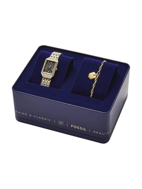 Fossil zegarek i bransoletka kolor srebrny ES5376SET - zdjęcie produktu nr 2