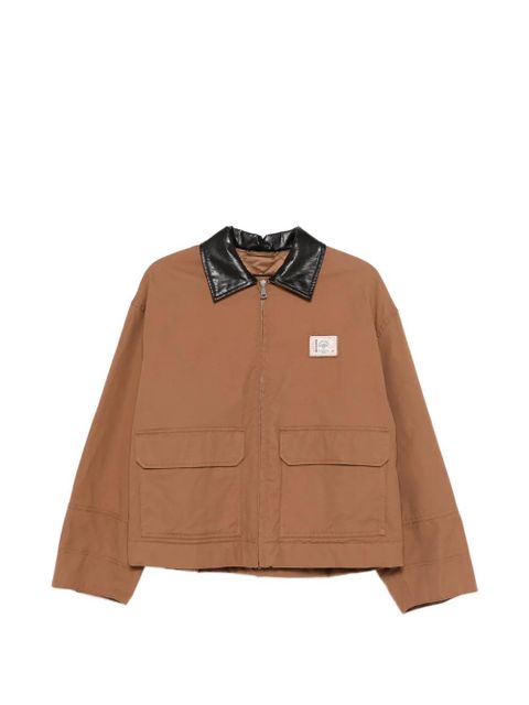 Weekend Max Mara patch-pocket collared coat - Brown - zdjęcie produktu nr 1