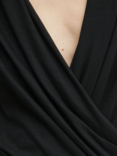 Karl Lagerfeld bluzka damska kolor czarny gładka A1W17139