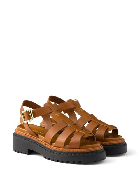Prada Fisherman's sandals - Brown - zdjęcie produktu nr 2