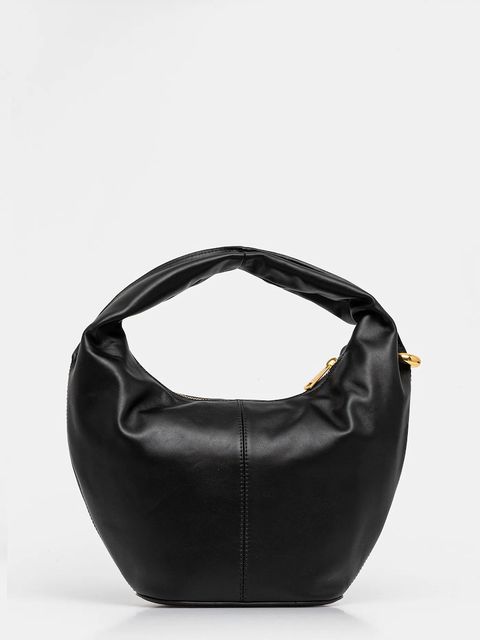 Furla torebka skórzana kolor czarny WB01676.BX3168.O60001002 - zdjęcie produktu nr 1