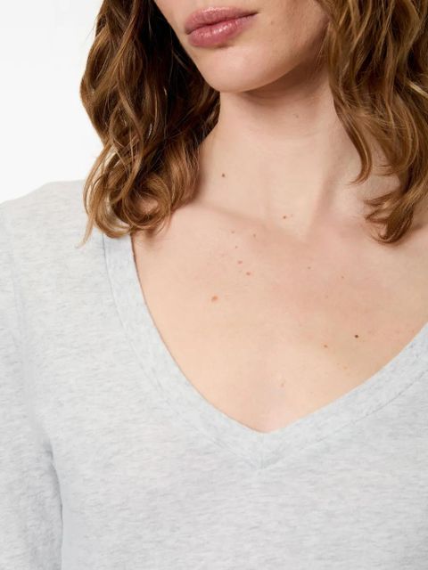 American Vintage Gamipy V-neck T-shirt - Grey