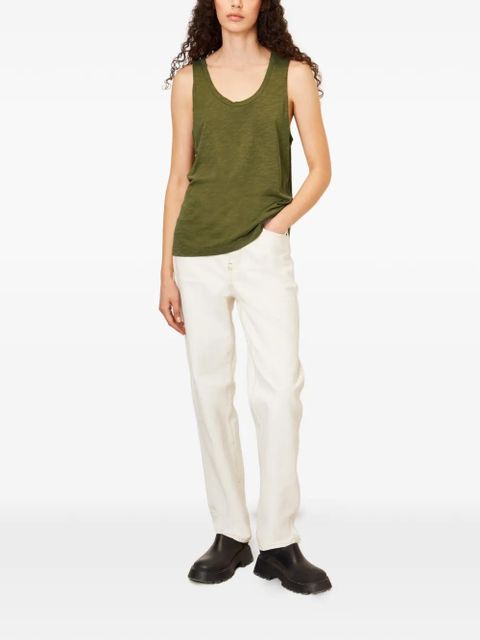 American Vintage U-neck tank top - Green - zdjęcie produktu nr 2