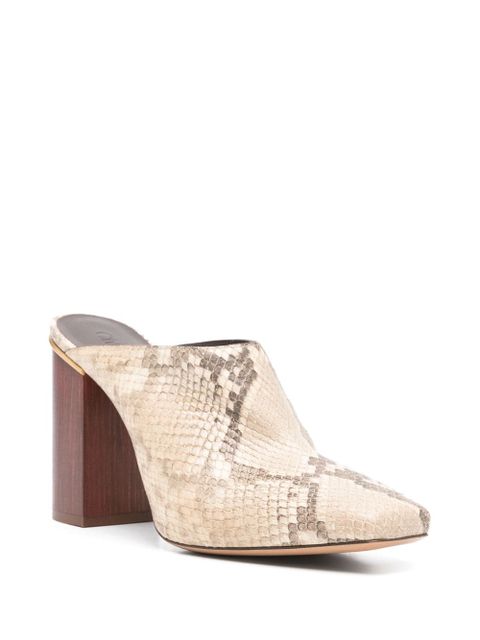 Chloé 95mm Ambre mules - Neutrals - zdjęcie produktu nr 2